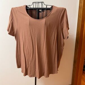 Casual Brown Women's Top